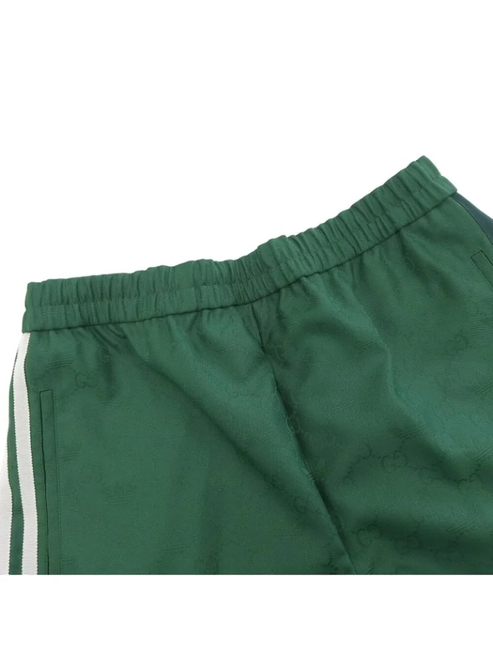 Gucci Adidas GG Logo Sherry Line Three Stripes Track Pants Green
